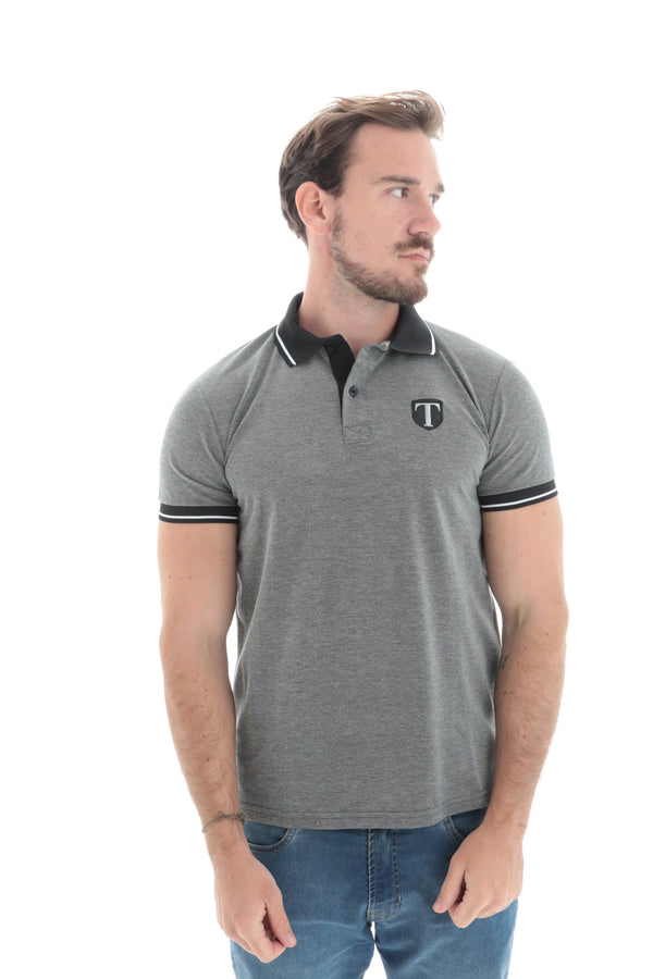 Camisa Polo Premium Trajetória Gola